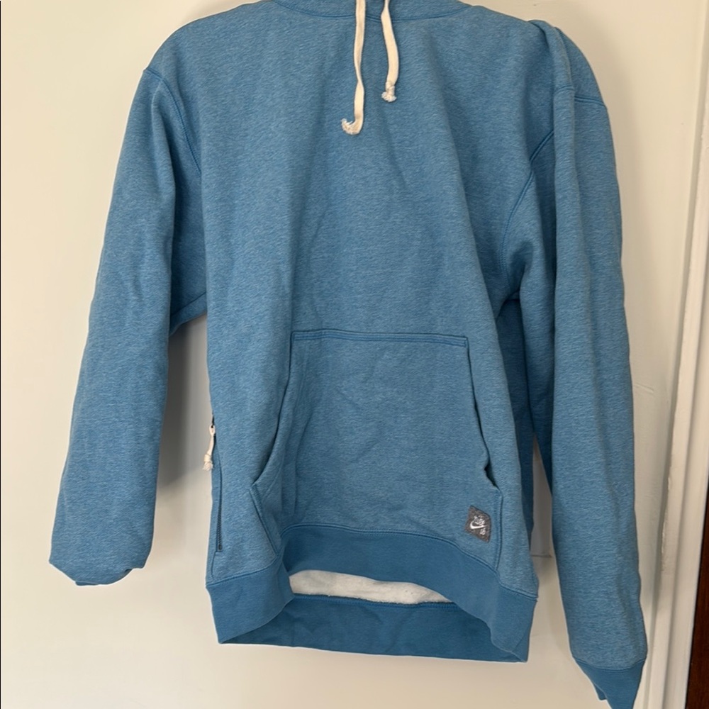 Nike Fleece Blue Hoodie Sweater size  XS unisex